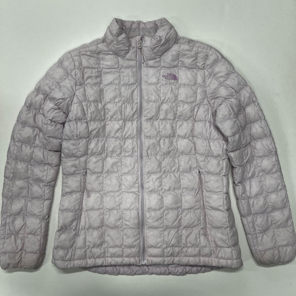 The North Face Thermoball Eco Puffer Jacket Womens Medium Light Pink Puffer Coat